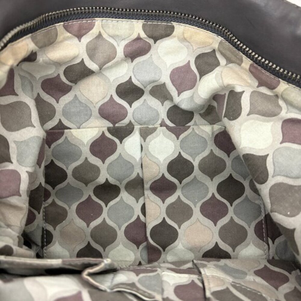 HOBO international Gray Leather Tote Shoulder Bag - Picture 14 of 14